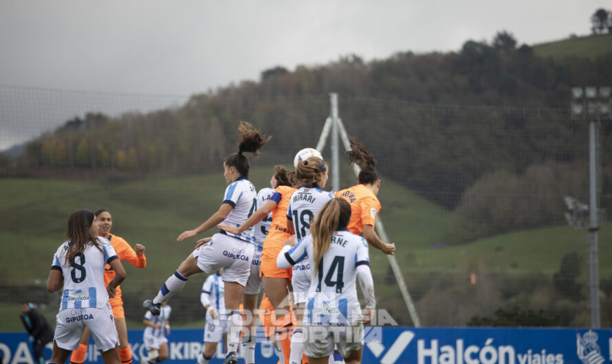 LIGA FINETWORK / JORNADA 10 / REAL SOCIEDAD FEMENINA vs VCF FEMENINO 