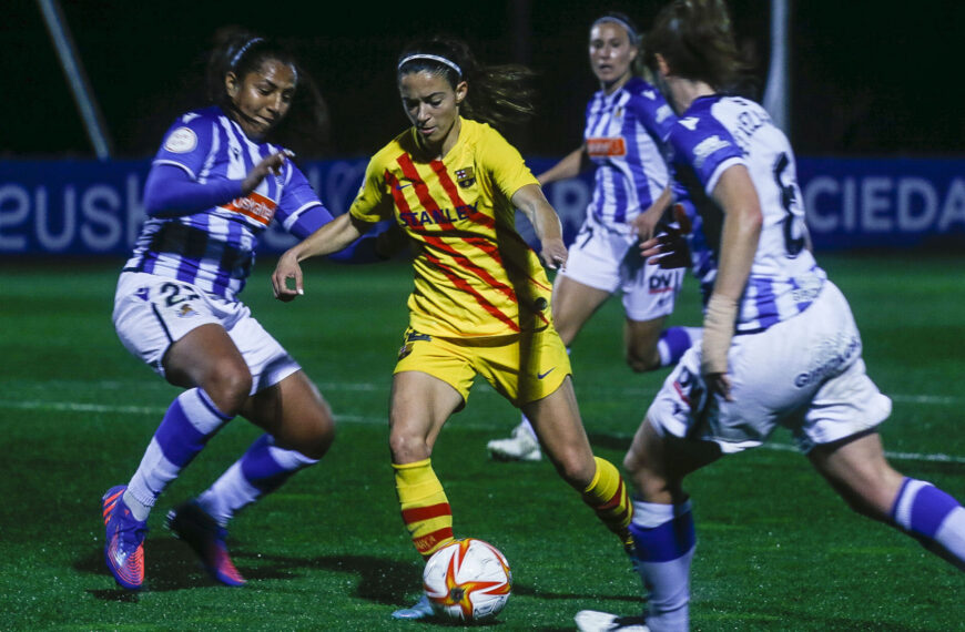 COPA DE LA REINA / CUARTOS DE FINAL / REAL SOCIEDAD vs FC BARCELONA