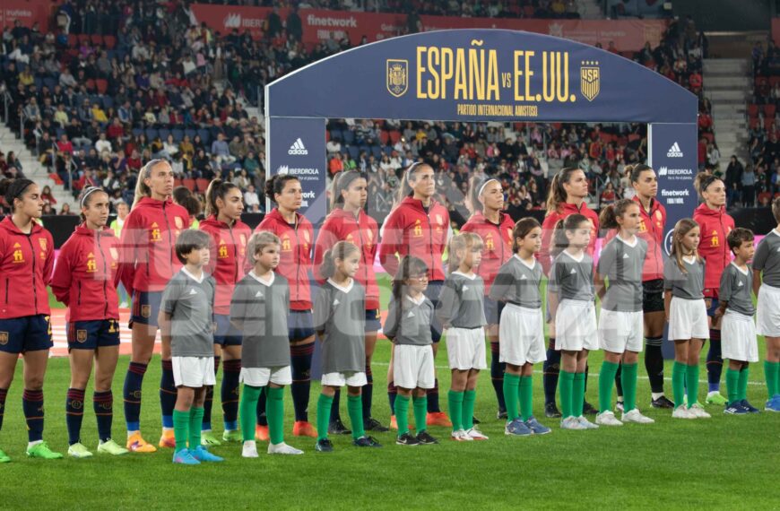 PARTIDO AMISTOSO / INTERNACIONAL FEMENINO / SELECCIÓN ESPAÑOLA FEMENINA vs EE UU