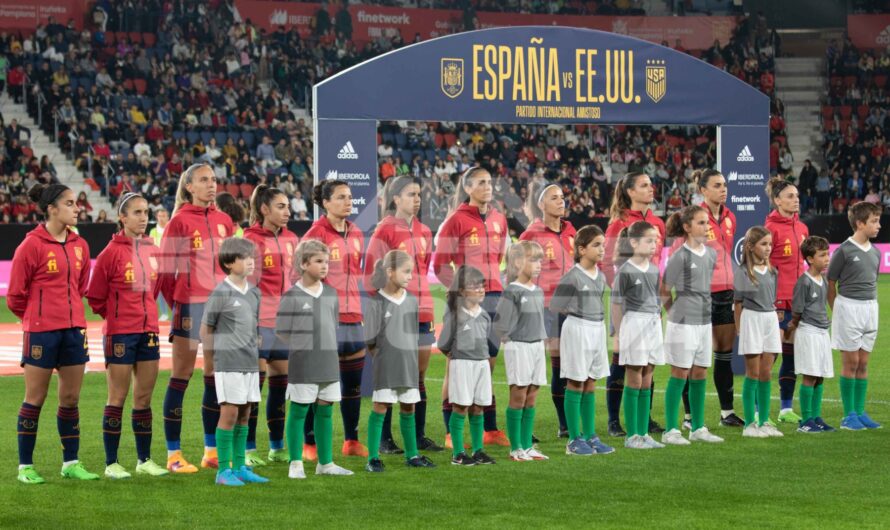 PARTIDO AMISTOSO / INTERNACIONAL FEMENINO / SELECCIÓN ESPAÑOLA FEMENINA vs EE UU