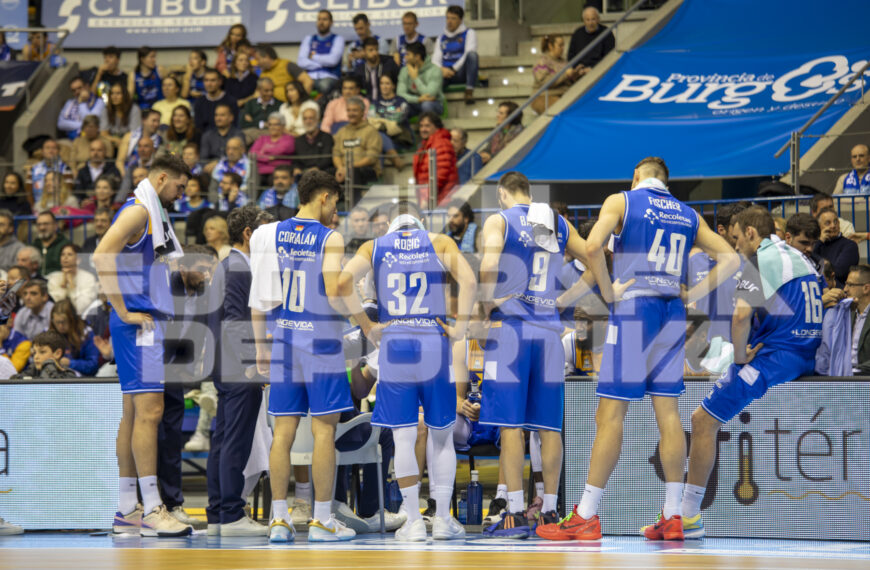 LEB ORO / JORNADA 23 / LONGEVIDA SAN PABLO BURGOS vs GRUPO URETA TIZONA