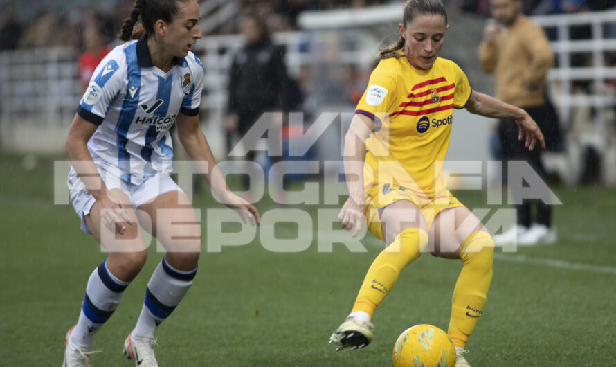 LIGA FINETWORK / JORNADA 19 / REAL SOCIEDAD vs FC BARCELONA