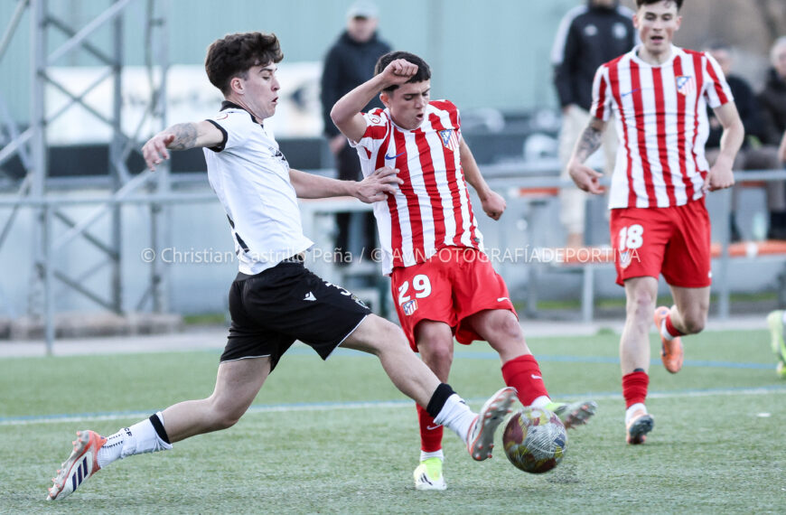 DIVISIÓN DE HONOR JUVENIL / GRUPO V / JORNADA 22 / BURGOS C.F. – CLUB ATLÉTICO DE MADRID